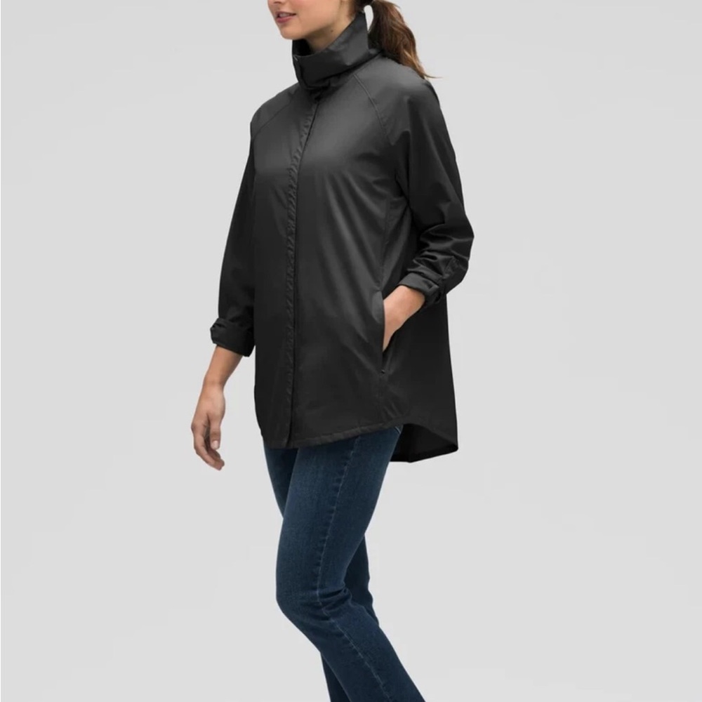 NAU Women's Slight Shirt Jacket Black Size L New Without Tags!